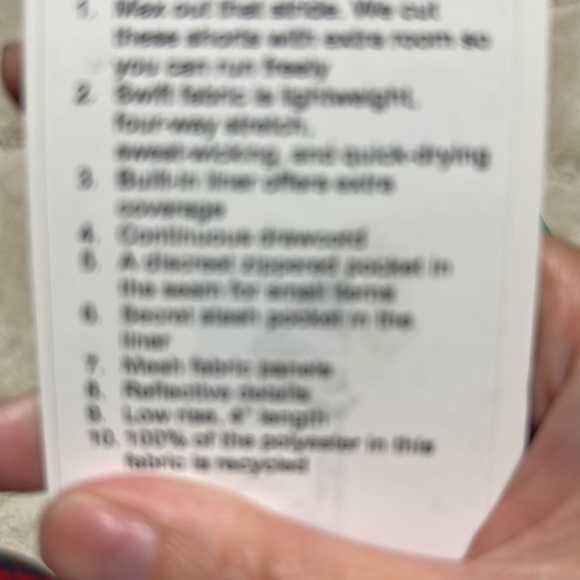 Lululemon LR Short 4” - Picture 5 of 5